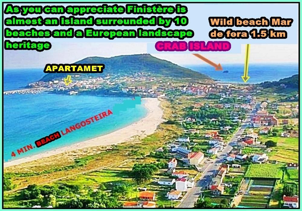 Apartamento Paseo Del Puerto Finisterre Exterior photo